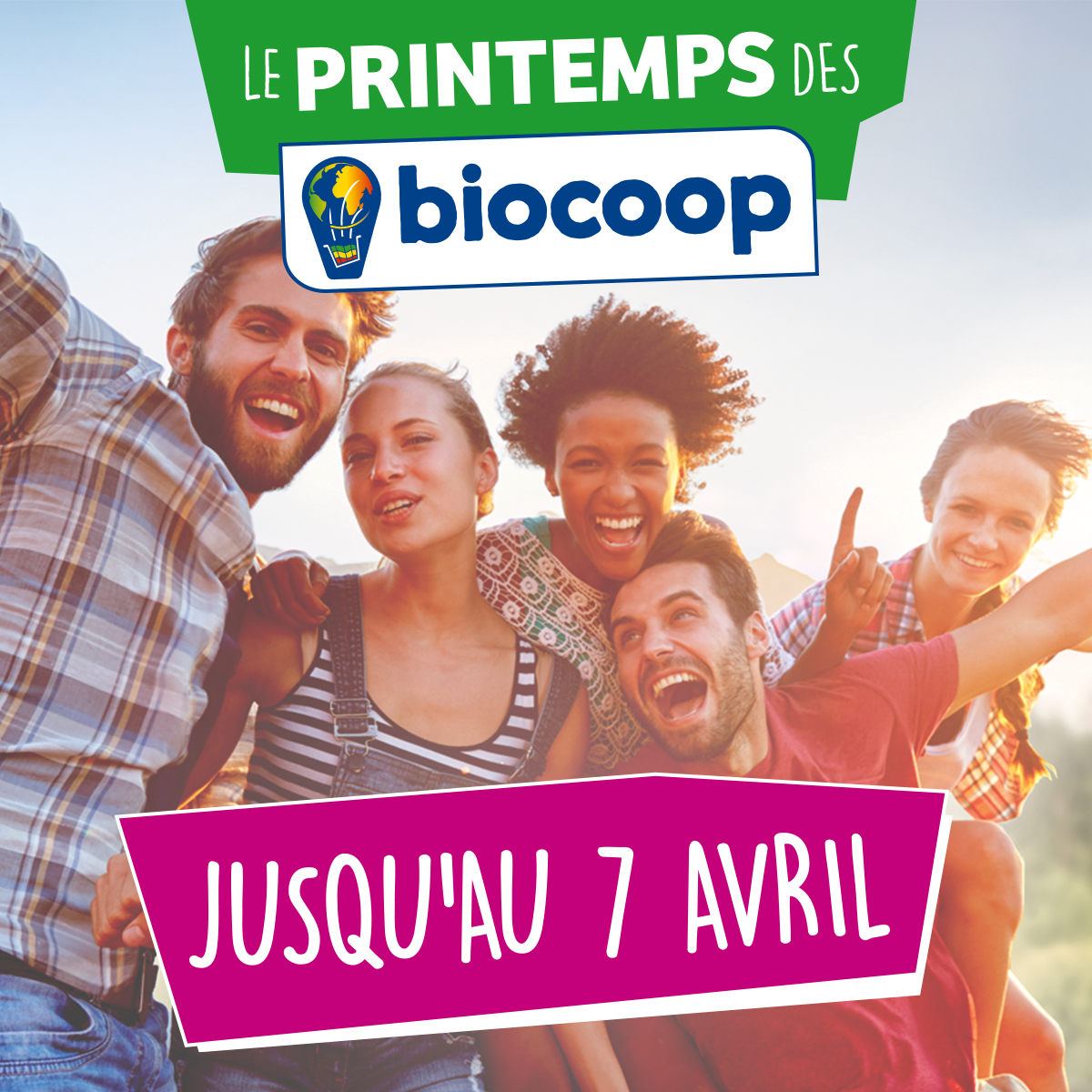 PROLONGATION du "Printemps des Biocoop" jusqu'au samedi 7 avril